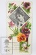 Old Modernist Trading Card / Chromo Flower - Pansy &amp; Model - Jaime Boix N&ordm; 40 - Otros & Sin Clasificación