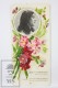 Old Modernist Trading Card / Chromo Flower - Matthiola &amp; Model - Jaime Boix N&ordm; 35 - Otros & Sin Clasificación