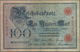 Delcampe - Deutschland - Deutsches Reich Bis 1945: Set Mit 4 Noten 100 Mark 1898 Ro.17 In F-, 100 Mark 1903 Ro. - Altri & Non Classificati