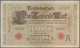 Deutschland - Deutsches Reich Bis 1945: 1000 Mark 1898, Ro.18, Hübsche Gebrauchserhaltung Mit Kleine - Autres & Non Classés