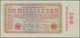 Deutschland - Deutsches Reich Bis 1945: 100 Milliarden Mark 1923, FZ: AN, Ro.130a, Leichter Diagonal - Altri & Non Classificati