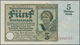 Deutschland - Deutsches Reich Bis 1945: 5 Rentenmark 1926 "Bauernmädchen", Ro.164b, Minimaler Mittel - Autres & Non Classés