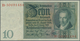 Deutschland - Deutsches Reich Bis 1945: Set Mit 9 Banknoten Der Ausgaben 1929 Bis 1936, Dabei 2 X 10 - Otros & Sin Clasificación