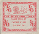 Deutschland - Alliierte Miltärbehörde + Ausgaben 1945-1948: Bad Salzuflen, Empire Club, 1/6 Mark, Vo - Autres & Non Classés