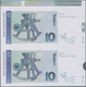 Deutschland - Bank Deutscher Länder + Bundesrepublik Deutschland: Zwei Banknoten Zu 10 DM 1993 Auf U - Autres & Non Classés