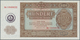 Deutschland - DDR: Seltene Banknote Zu 100 Mark 1955 Militärgeld Ro 378a Mit Handstempel Der NVA Auf - Altri & Non Classificati