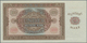 Deutschland - DDR: Seltene Banknote Zu 100 Mark 1955 Militärgeld Ro 378a Mit Handstempel Der NVA Auf - Autres & Non Classés