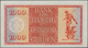 Deutschland - Nebengebiete Deutsches Reich: Danzig: 1000 Gulden 1924, Ro.837, Klebespuren Links Oben - Altri & Non Classificati