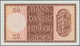 Deutschland - Nebengebiete Deutsches Reich: Danzig: 50 Gulden 1937, Ro.843 In Perfekt Kassenfrischer - Altri & Non Classificati