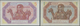 Deutschland - Nebengebiete Deutsches Reich: Set Von 2 Banknoten Saar Mark Zu 1 Und 5 Mark 1947 Ro 86 - Autres & Non Classés