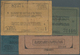 Deutschland - Kolonien: Set Of 4 Banknotes German East Africa, Containing 5 Rupees 1916, 5 Rupees 19 - Otros & Sin Clasificación