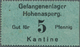 Deutschland - Konzentrations- Und Kriegsgefangenenlager: Hohenasperg, Gefangenenlager, Kantine, 1, 2 - Autres & Non Classés