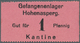 Deutschland - Konzentrations- Und Kriegsgefangenenlager: Hohenasperg, Gefangenenlager, Kantine, 1, 2 - Autres & Non Classés