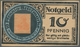 Deutschland - Briefmarkennotgeld: Essen, O. Caspar, Spezial-Möbel-Haus, 10 Pf. Germania Orange, Brie - Altri & Non Classificati
