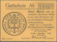 Deutschland - Notgeld - Rheinland: Brühl, Städtische Sparkasse, 2 Mark, 14.8.1914, 4. Zeile Endet Au - [11] Emisiones Locales