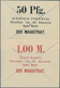 Deutschland - Notgeld - Ehemalige Ostgebiete: Borek, Posen, Magistrat, 50 Pf., 1 Mark, O. D., Ohne S - Otros & Sin Clasificación