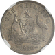Australien: Edward VII. 1901-1910: 1 Shilling 1910, KM# 20, Im NGC Holder AU 55. - Otros & Sin Clasificación