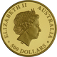 Australien - Anlagegold: Elizabeth II. 1952 -,: 500 Dollars 2014, Australian Stock Horse, 5 OZ = 155 - Autres & Non Classés