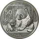China - Volksrepublik: 50 Yuan 2012, Silber Panda, 5 OZ 999/1000 Silber. Inklusive Zertifikat, Etui - Chine
