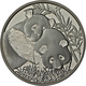 China - Volksrepublik: Medaille 1 OZ Silber Panda 2012 Anlässlich Der Münzenmesse 2012 In Singapur ( - Chine