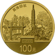 Delcampe - China - Volksrepublik: Set 5 Münzen 2014 Weltkulturerbe West Lake Landschaft In Hanghou: 4 X 5 Yuan - China
