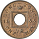 Hong Kong: Victoria 1860-1901: 1 Mill 1866, KM# 3, Prachtexemplar, Prägefrisch. - Hong Kong