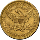 Vereinigte Staaten Von Amerika - Anlagegold: 5 Dollars 1881 (Half Eagle - Liberty Head Coronet), KM# - Autres & Non Classés