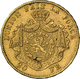 Belgien - Anlagegold: Leopold II. 1865-1909: 20 Francs 1871 LW (Pos. A), KM# 37, Friedberg 412, 6,45 - Otros & Sin Clasificación