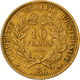 Frankreich - Anlagegold: Zweite Republik 1848-1851: 10 Francs 1850 A, KM# 770, Friedberg 567, 3,15 G - Otros & Sin Clasificación