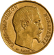 Frankreich - Anlagegold: Zweite Republik 1848-1852: 20 Francs 1852 A, KM# 774, Friedberg 568. 6,45 G - Andere & Zonder Classificatie