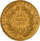 Frankreich - Anlagegold: Zweite Republik 1848-1852: 20 Francs 1852 A, KM# 774, Friedberg 568. 6,45 G - Otros & Sin Clasificación