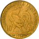 Frankreich - Anlagegold: Lot 3 Verschiedene 10 Francs Goldmünzen: 1862 A / 1899 A / 1914. Je 3,22 G, - Autres & Non Classés