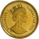 Gibraltar - Anlagegold: Elizabeth II. 1952-,: 15 Ecu 1995 Ritter Mit Banner Und Löwenschild, 1/25 OZ - Gibraltar