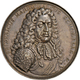 Großbritannien: William III Von Oranien Und Mary 1688-1694: Silbermedaille 1690 Von P. H. Müller, Au - Otros & Sin Clasificación