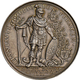 Großbritannien: William III Von Oranien Und Mary 1688-1694: Silbermedaille 1690 Von P. H. Müller, Au - Autres & Non Classés