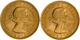 Großbritannien - Anlagegold: Elizabeth II. 1952-,: Lot 5 X 1 Sovereign 1958, KM# 908. Gewicht Je 7,9 - Autres & Non Classés