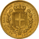 Italien - Anlagegold: Sardinien, Carlo Alberto 1831-1849: 100 Lire 1836 (Anchor/Anker), KM# 133.2, F - Altri & Non Classificati