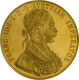 Österreich - Anlagegold: Franz Joseph I. 1848-1916: 4 Dukaten 1915 (NP). Gold 986/1000, 13,96 G, Fri - Austria