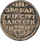 Polen: Danzig, Sigismund I. 1506-1548: Dreigröscher (Trojak) 1536. Gekrönte Büste Nach Rechts / Wert - Pologne