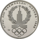 Sowjetunion: Olympiade Moskau 1980: Set Von 5 X 150 Rubel Aus Platin Der Jahrgänge 1977 (Y#152 - 2x) - Russie
