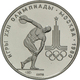 Sowjetunion: Olympiade Moskau 1980: Set Von 5 X 150 Rubel Aus Platin Der Jahrgänge 1977 (Y#152 - 2x) - Russie