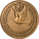 Sowjetunion: Bronzemedaille 1991 - 30 Years Anniversary Of The Antarctic Treaty 1961-1991, 64,8 Mm, - Rusland
