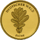 Deutschland - Anlagegold: 4 X 20 Euro Gold Serie Deutscher Wald 2010 - 2012 + 2014: (Eiche, Buche, F - Alemania