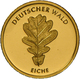 Deutschland - Anlagegold: 5 X 20 Euro Gold Serie Deutscher Wald: 2 X Eiche (2010), 2 X Buche (2011) - Allemagne