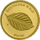 Deutschland - Anlagegold: 5 X 20 Euro Gold Serie Deutscher Wald 2010 - 2014: (Eiche, Buche, Fichte, - Duitsland