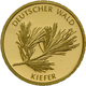 Deutschland - Anlagegold: 5 X 20 Euro Gold Serie Deutscher Wald 2010 - 2014: (Eiche, Buche, Fichte, - Allemagne