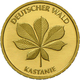 Deutschland - Anlagegold: 5 X 20 Euro Gold Serie Deutscher Wald 2010 - 2014: (Eiche, Buche, Fichte, - Germania