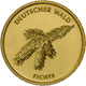 Deutschland - Anlagegold: 5 X 20 Euro 2012 Fichte (A,D,F,G,J), Jaeger 572. Jede Münze Wiegt 3,89 G 9 - Duitsland