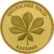 Deutschland - Anlagegold: 5 X 20 Euro 2014 Kastanie (A,D,F,G,J), Jaeger 589. Jede Münze Wiegt 3,89 G - Allemagne