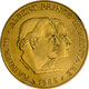 Monaco: Rainier II. 1949-2005, Lot 2 Münzen: 1 Franc 1960 Fürst Rainier III., ESSAI In Silber (Aufla - Mónaco